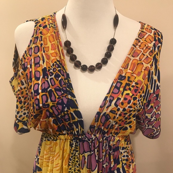 PINK POLKADOT Maxi Dress! - Picture 7 of 8